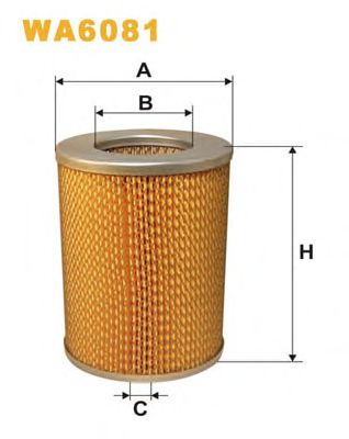 WIX FILTERS wa6081 -  Воздушный фильтр